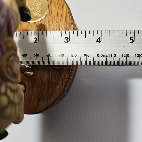 Willitts Musical Carousel Horse with Wood Base Plays Edelweiss # 8714 - Picture 8 of 16